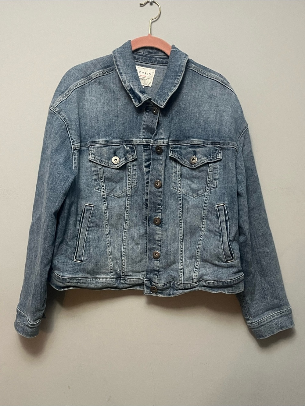 torrid Light Blue Denim Jean Jacket